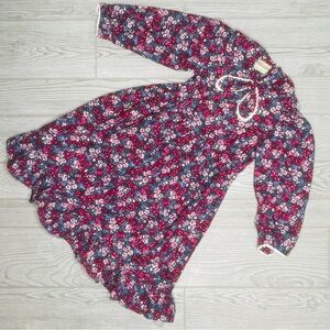 Vintage 80s Laura Ashley floral mom & me Prairie cottage core Boho dress 5-6year